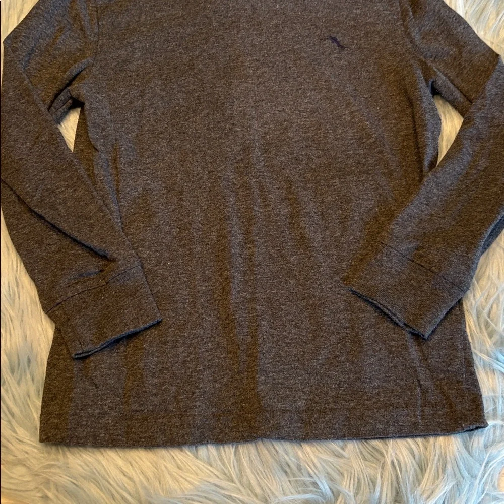 Tommy Bahama Gray Long Sleeve Tee sz S